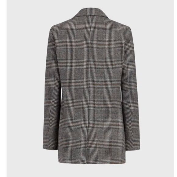 All Saints Astrid Check Blazer - Picture 3 of 9
